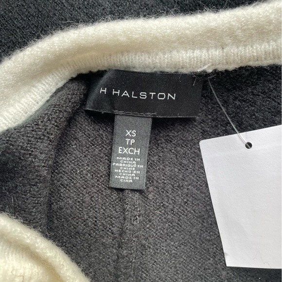 NWT Halston Colorblock Dolman Long Sleeve Cozy Pullover Sweater Women’s Size XS - Picture 5 of 9